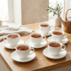 Tea Cup and Saucer Set - 12 Pcs